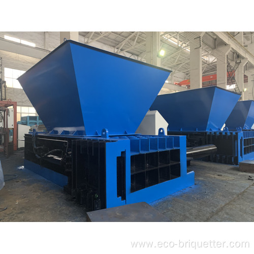 Hydraulic Horizontal Aluminum Cans Press Baler Machine